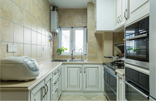 [裝修案例]128平米三居室美式裝修風格，舒適的居家生活