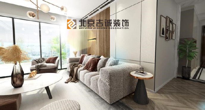 [裝修案例]142平米現(xiàn)代簡約風格裝修效果圖 溫馨而靜謐的家