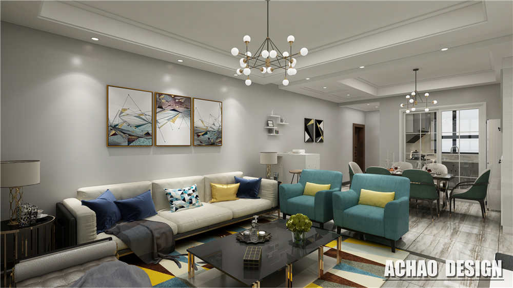 龍湖九里晴川-現(xiàn)代簡約-臥室設(shè)計效果圖