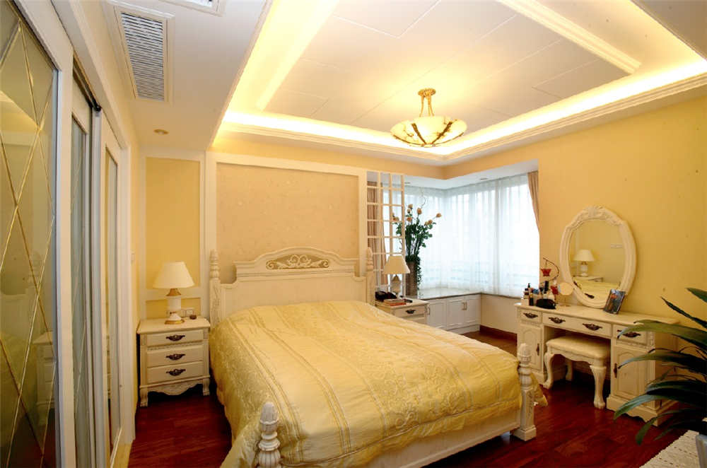 龍湖九里晴川-現(xiàn)代簡約-臥室設(shè)計效果圖