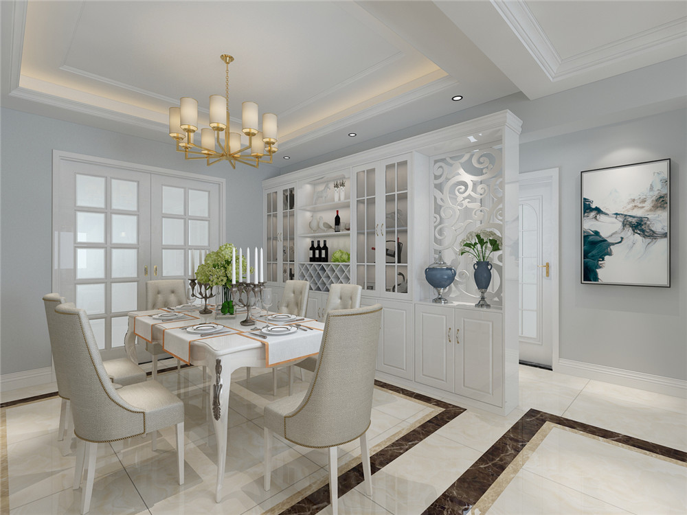 龍湖九里晴川-現(xiàn)代簡約-臥室設計效果圖