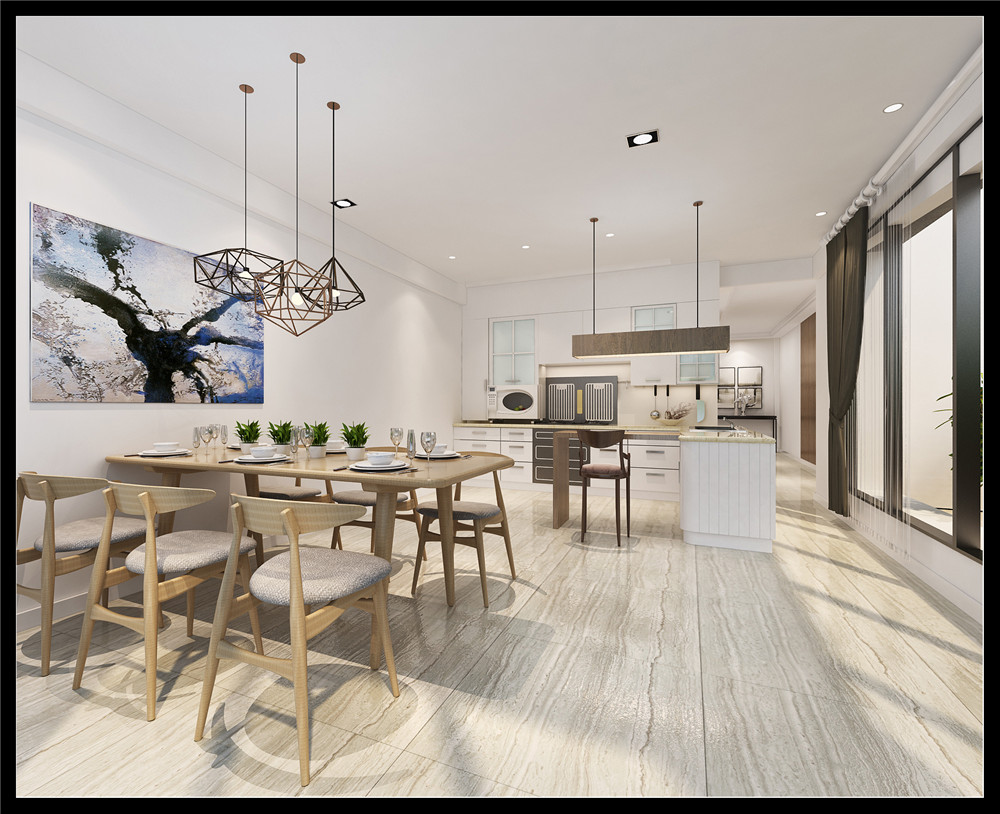 龍湖九里晴川-現(xiàn)代簡約-臥室設計效果圖