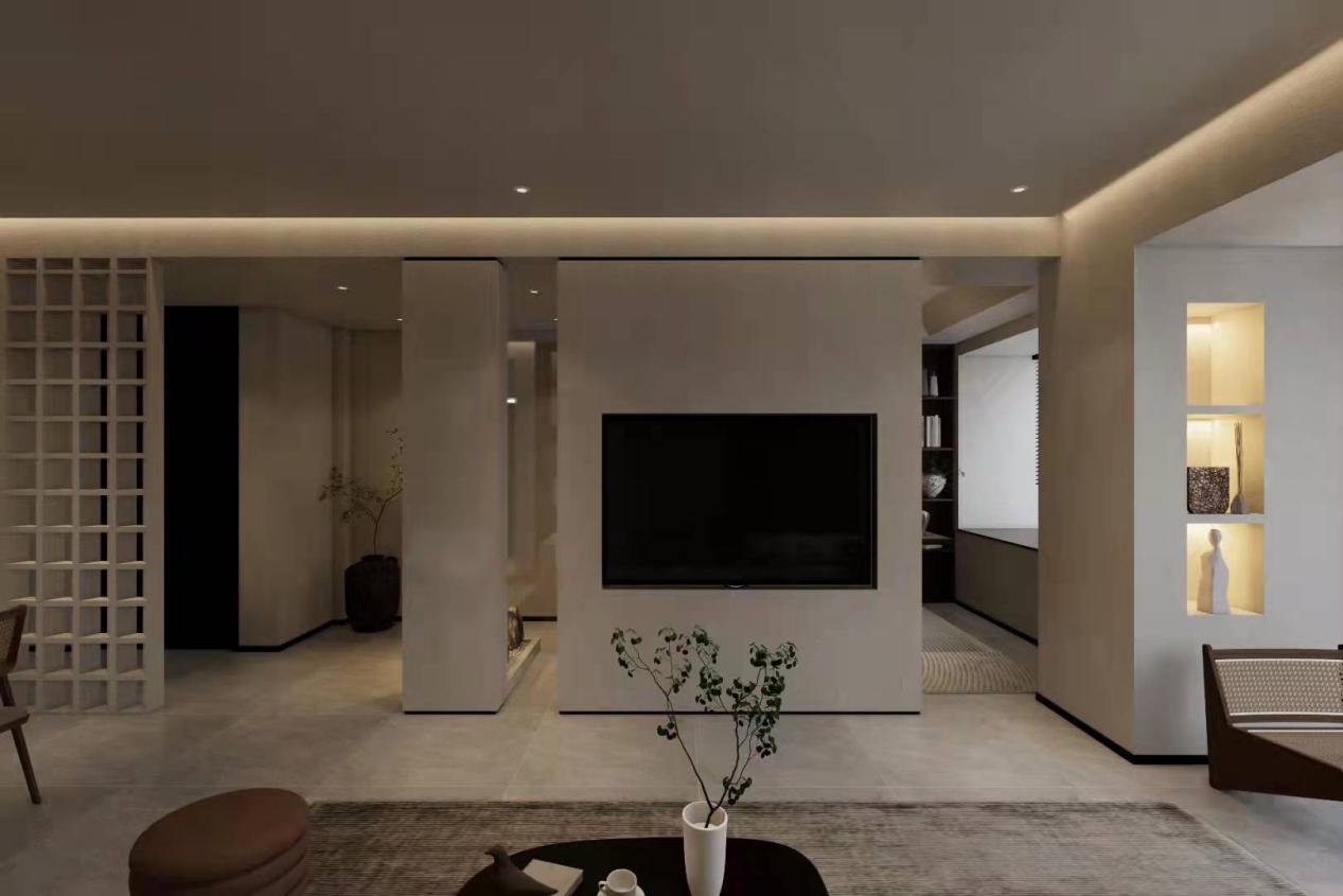 龍湖九里晴川-現(xiàn)代簡約-臥室設計效果圖