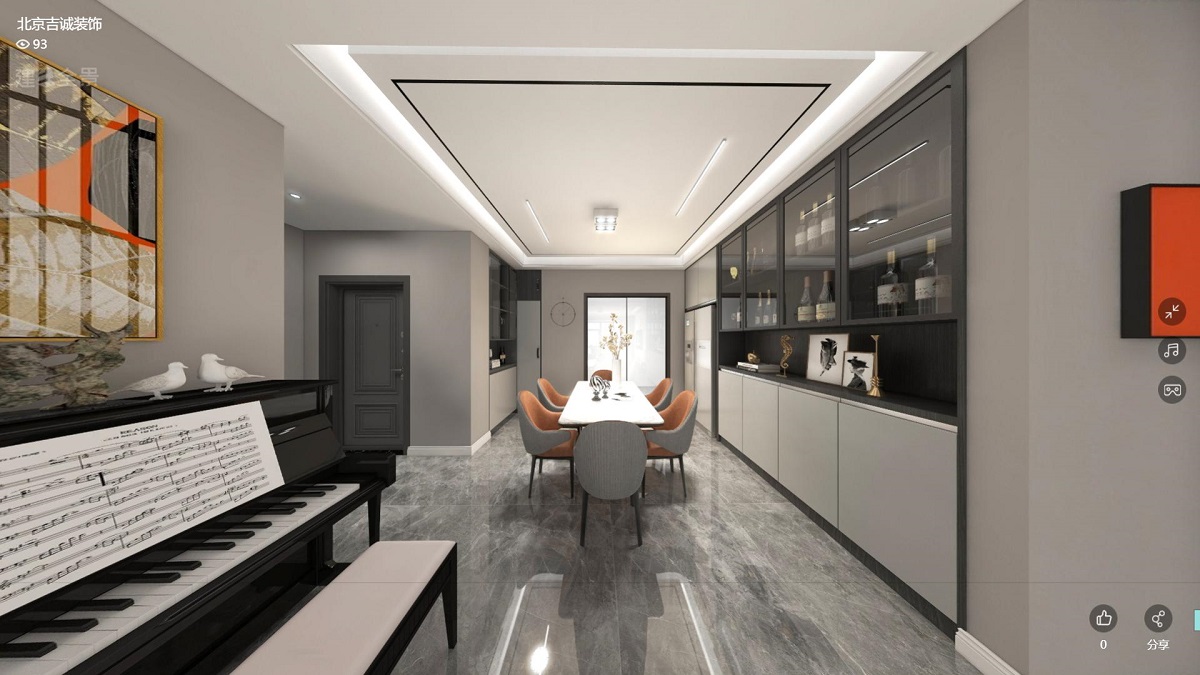 龍湖九里晴川-現(xiàn)代簡約-臥室設(shè)計(jì)效果圖