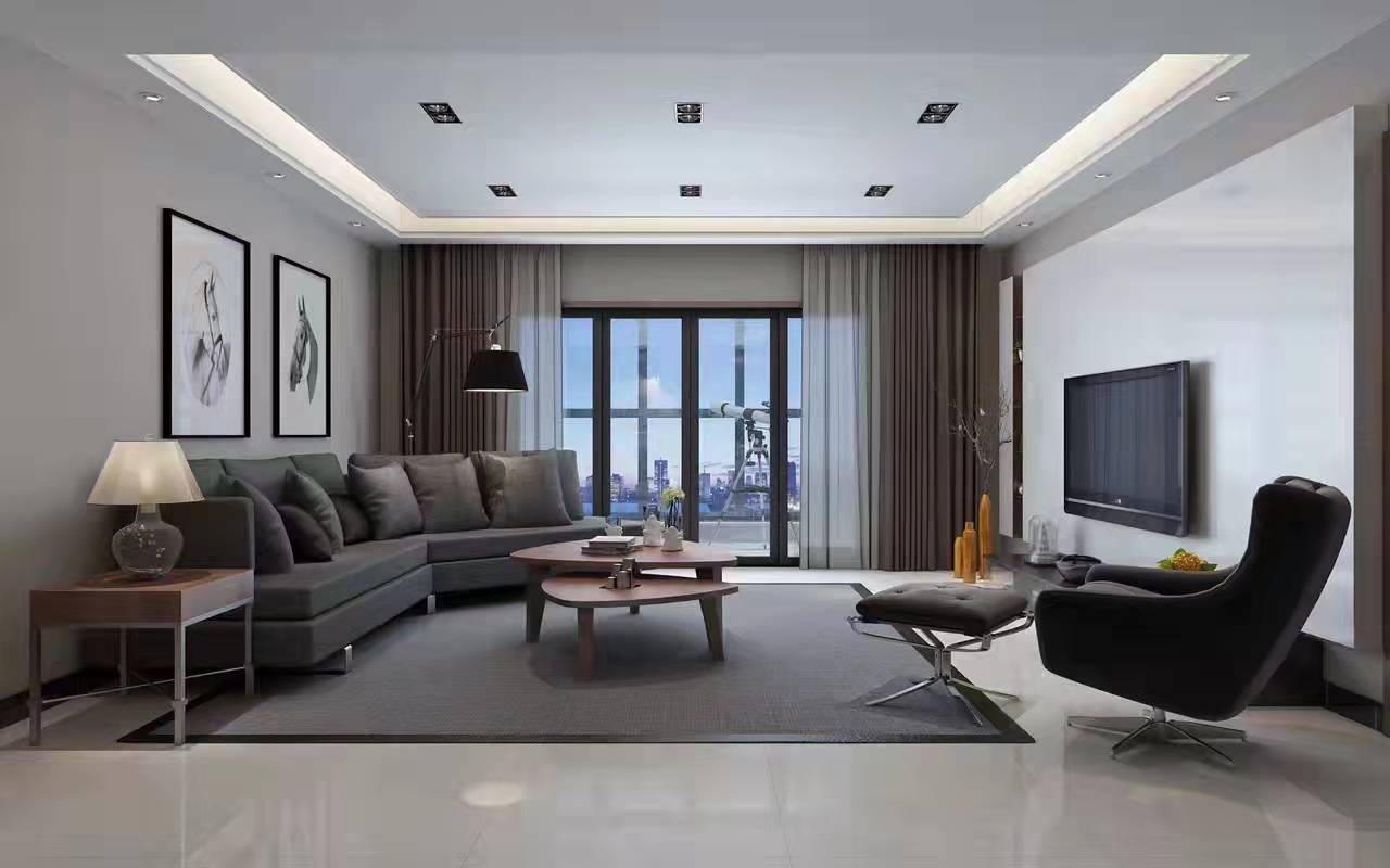 龍湖九里晴川-現(xiàn)代簡約-臥室設計效果圖